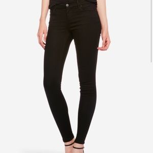 Joie Black High Ride Skinny Jeans